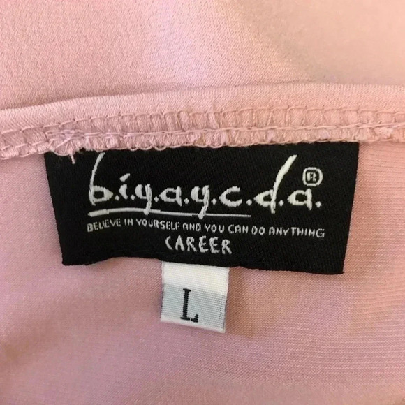 B.i.y.a.y.c.d.a 2pc Pink Top and Reversible Floral Polka Dot Skirt - Picture 12 of 13